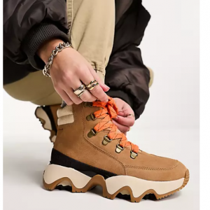 Sorel Kinetic Impact Conquest boots in tan