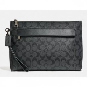 COACHキャリーオール ポーチ・シグネチャー キャンバス
