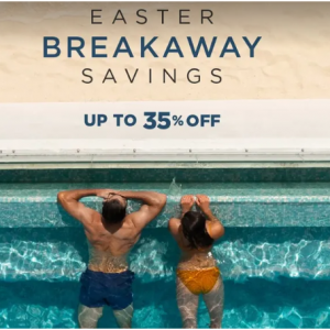 Make your Easter plans - Save up to 35% on your spring breakaway @Moon Palace