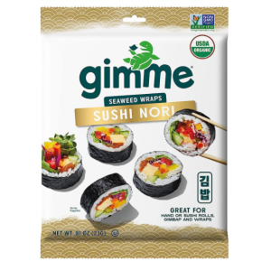 gimMe Organic Roasted Seaweed - 0.81 Ounce @ Amazon