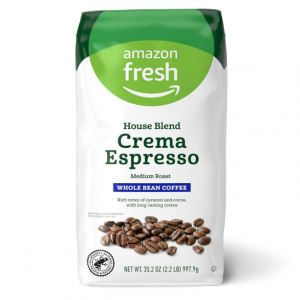 Amazon Fresh House Blend 中度烘焙混合咖啡 2.2lb @ Amazon