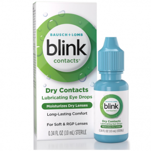 補貨：Blink 隱形眼鏡潤眼眼藥水 0.34oz @ Amazon