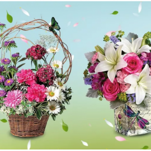 FlowerShopping.com 精選鮮花、植物和禮品春季熱賣