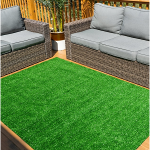 Earthkind 4'4"x6'10" 庭院装饰草坪地毯 @ Walmart