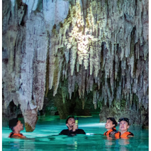 Cancun Adventures - 坎昆：圖盧姆和天然井 +浮潛活動，7折