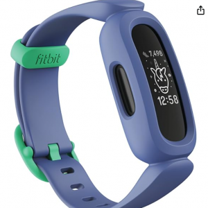 49% off Fitbit Ace 3 Activity-Tracker for Kids 6+, Blue Astro Green, One Size @Amazon
