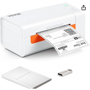 Amazon -  VEVOR 标签打印机，6.7折+折上再减$10