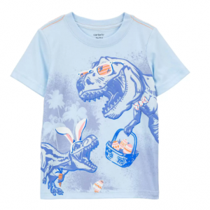 幼童复活节恐龙T恤