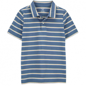儿童条纹polo衫