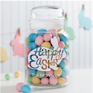 复活节个性化款待罐
