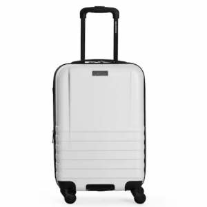 THE ORIGINAL Ben Sherman Hereford 22 in. White Carry on Hardside Spinner Luggage @ Home Depot