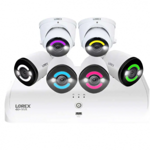 $100 off Lorex 4K+ UHD 12MP Wired Security Camera System with 6 Cameras & 2TB HDD @Costco