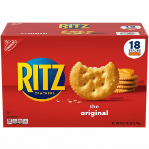 Ritz 经典口味饼干 18包 净重61.65 oz @ Amazon