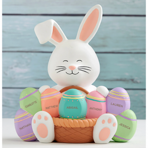 个性化 3D 树脂复活节兔子架子保姆