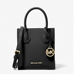 Extra 20% Off MICHAEL KORS OUTLET Mercer Extra-Small Pebbled Leather Crossbody Bag