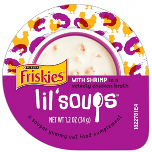 Purina Friskies 蝦肉雞湯口味貓糧伴侶 1.2oz 8杯裝 @ Amazon