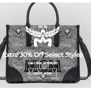 Shop Premium Outlets - Extra 30% Off MCM Select Styles