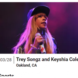 Trey Songz and Keyshia Cole tickets from $117.89/EA @TicketSmarter
