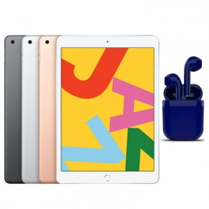$90 off Restored Apple iPad 10.2-inch Retina Wi-Fi Only 32GB Latest OS Bundle @Walmart