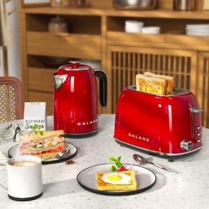 Galanz Retro 2-Slice Toaster and Electric Kettle @ Costco