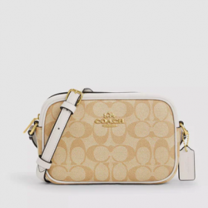 COACH OUTLET Mini Jamie Camera Bag In Signature Canvas