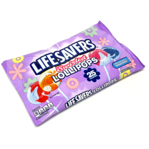 Old Time Candy Life Savers Swirl 棒棒糖 - 7.1 oz袋装