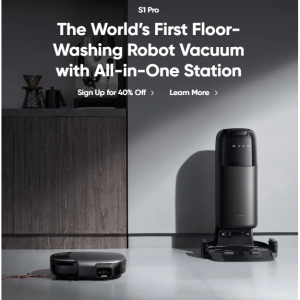 新品预告：eufy S1 Pro 黑科技智能洗地机+吸尘器 @ Eufy
