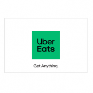 Uber Eats 禮卡限時9折特賣 @ Giftcards.com