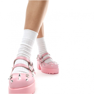 Koi Footwear官網 Devil Blushes鉚釘瑪麗珍鞋4.1折熱賣