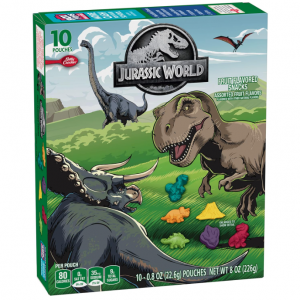 Jurassic World 果味軟糖 0.8oz 10包 @ Amazon