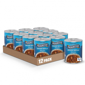 Progresso 雞肉玉米餅罐頭湯 18.5oz 12罐 @ Amazon