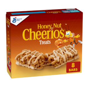 Honey Nut Cheerios Breakfast Cereal Treat Bars, Snack Bars, 8 ct @ Amazon