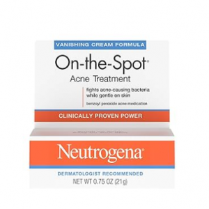 Neutrogena On-The-Spot Acne Treatment Gel with Benzoyl Peroxide 0.75oz @ Amazon