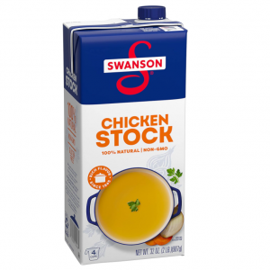 Swanson 100% Natural, Gluten-Free Chicken Stock, 32 Oz Carton @ Amazon