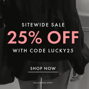 25% Off Sitewide Sale @ Rebecca Minkoff
