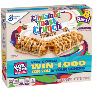 Cinnamon Toast Crunch 肉桂麦物棒 8条 @ Amazon