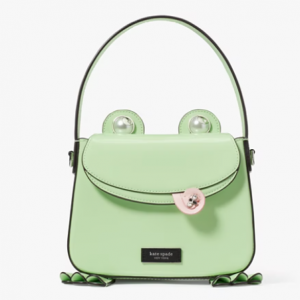 Kate Spade Lily Patent Leather 3D Frog 单肩包