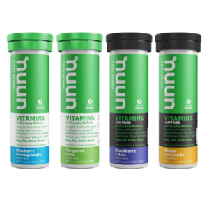 Nuun Hydration Vitamins Electrolyte Tablets + Vitamins, 4 Pack (48 Servings) @ Amazon