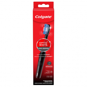 Colgate 360 Optic White Pro-Series Battery Black Toothbrush @ Amazon