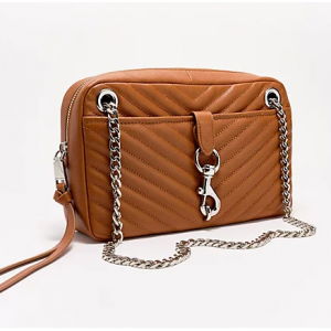 44% Off Rebecca Minkoff Edie Quilted Leather Zip Shoulder Bag @ QVC