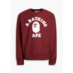 Extra 15% Off A BATHING APE Printed Cotton-fleece Sweatshirt @ THE OUTNET APAC