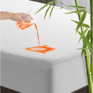 RISAR 竹纖維防水床墊保護罩，多尺寸可選 @ Amazon