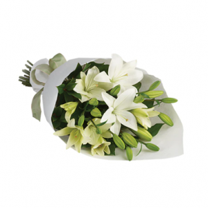 WHITE DELIGHT花束， Classic
