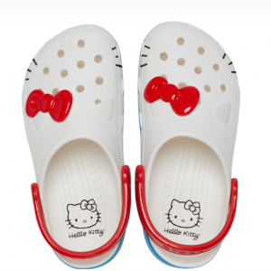 Crocs US官网 Crocs Hello Kitty 联名款经典洞洞鞋75折特惠