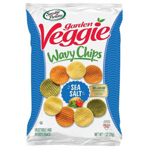 Sensible Portions Garden Veggie Chips, Sea Salt, Snack Size, 1 Oz (Pack of 24) @ Amazon
