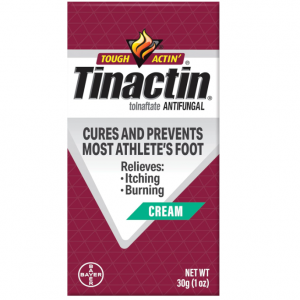 Tinactin Antifungal Cream, Athlete’s Foot Treatment, 1 Ounce, 30 Grams, Tube @ Amazon