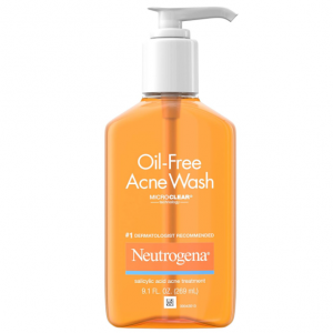 Neutrogena Oil-Free Facial Cleanser with Salicylic Acid for Acne-Prone Skin, 9.1 fl. oz @ Amazon