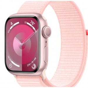 $130 off Apple Watch Series 9 (GPS) 41mm Pink Aluminum Case @Best Buy