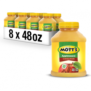 Mott's 肉桂蘋果醬 48oz 8瓶 @ Amazon