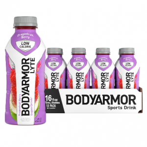 BODYARMOR LYTE Sports Beverage, Dragonfruit Berry, 16 Fl Oz (Pack of 12) @ Amazon